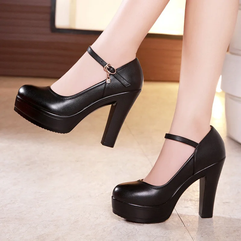 Building Blocks - Sapatos de Salto Alto Femininos com