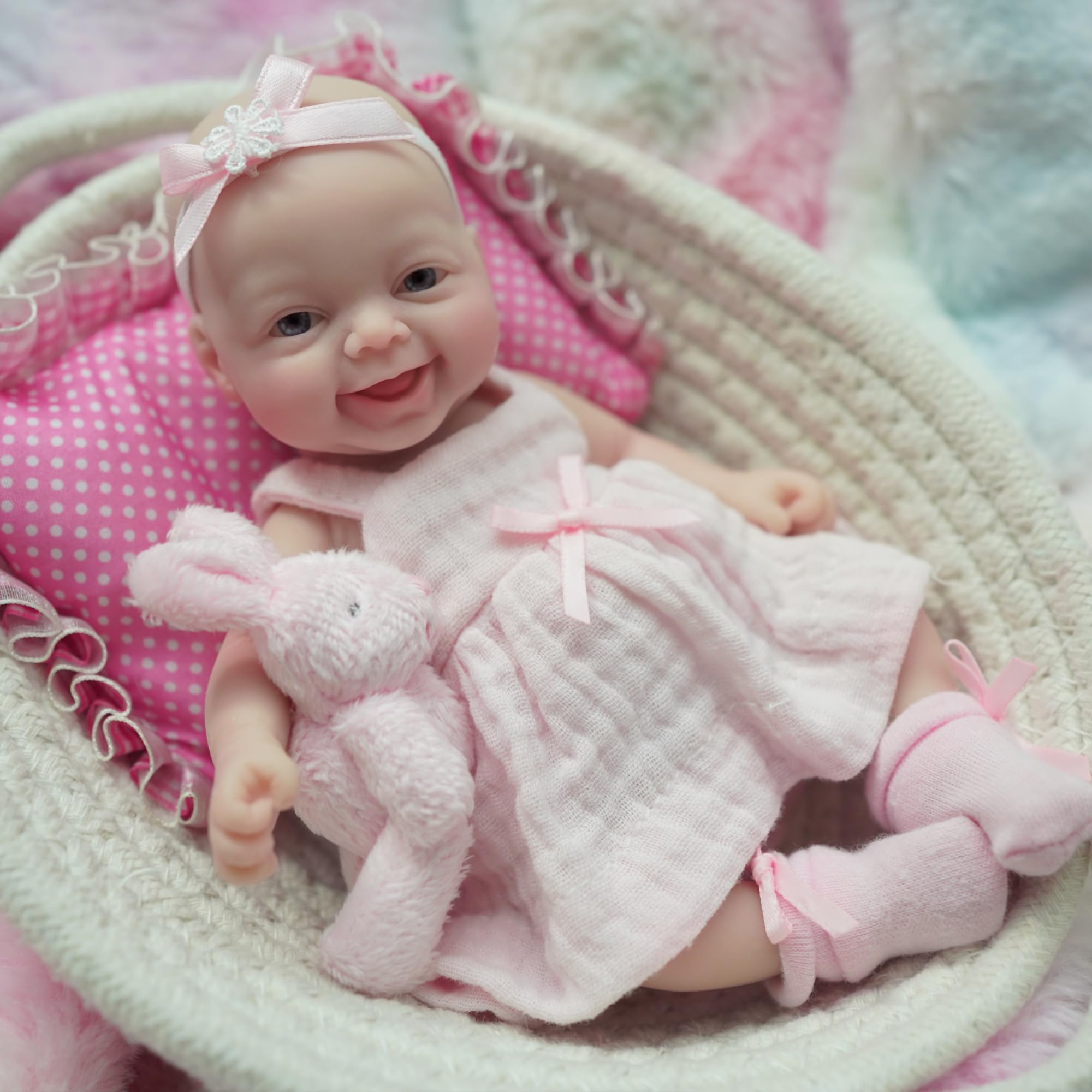 Boneca Reborn de Silicone em M - Reborn Baby Doll Silicone Realistic avaliação e preço