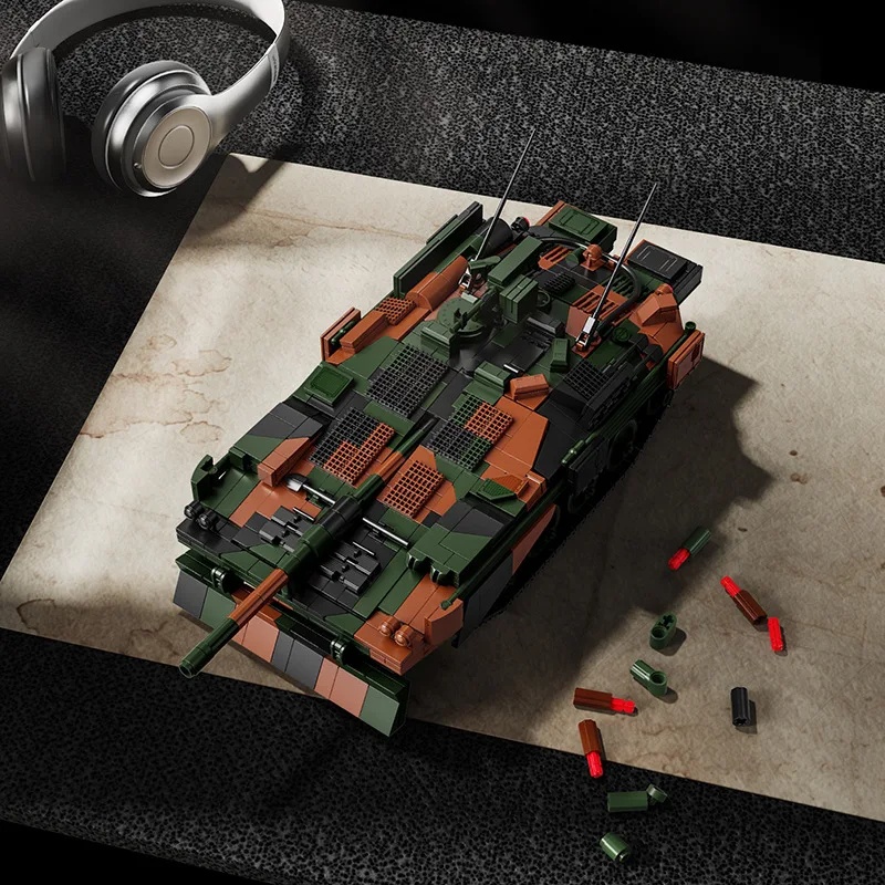 Modelo Militar do Tanque Sueco - Lego Compatible Military Tank avaliação e preço