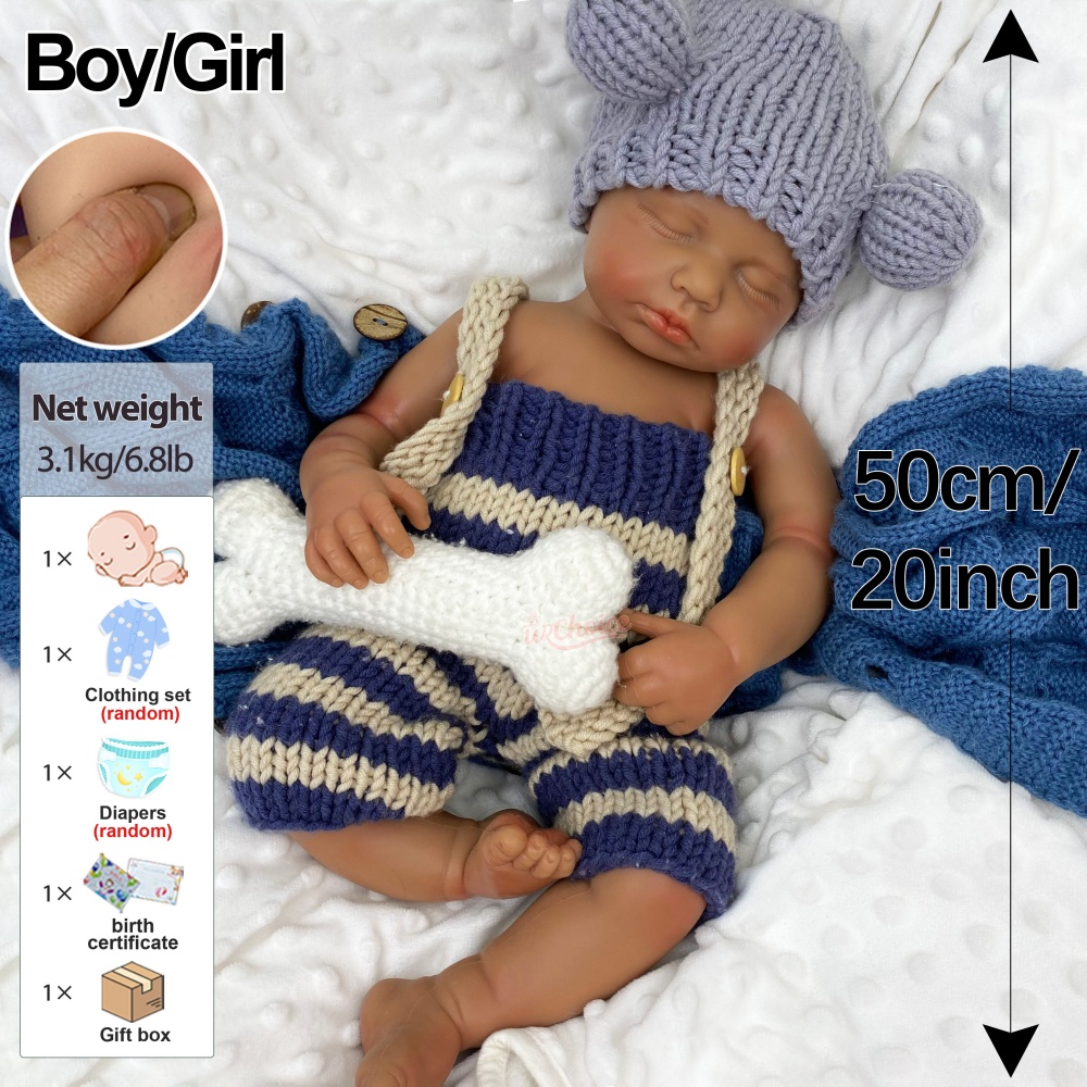 Boneca Reborn de Silicone Real - Reborn Baby Doll Silicone Realistic avaliação e preço