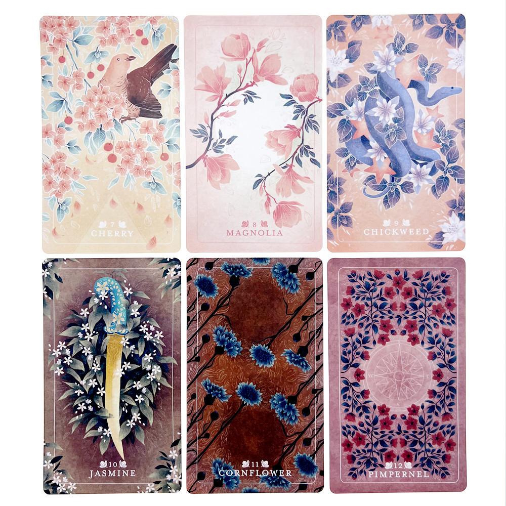 Tarot card game the seed foice - Tarot Cards Deck With Guidebook avaliação e preço