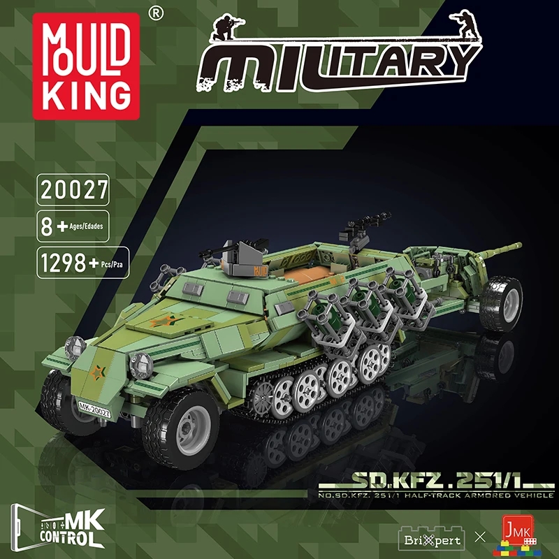 Mould King-Military Remote Con - Lego Compatible Military Tank avaliação e preço
