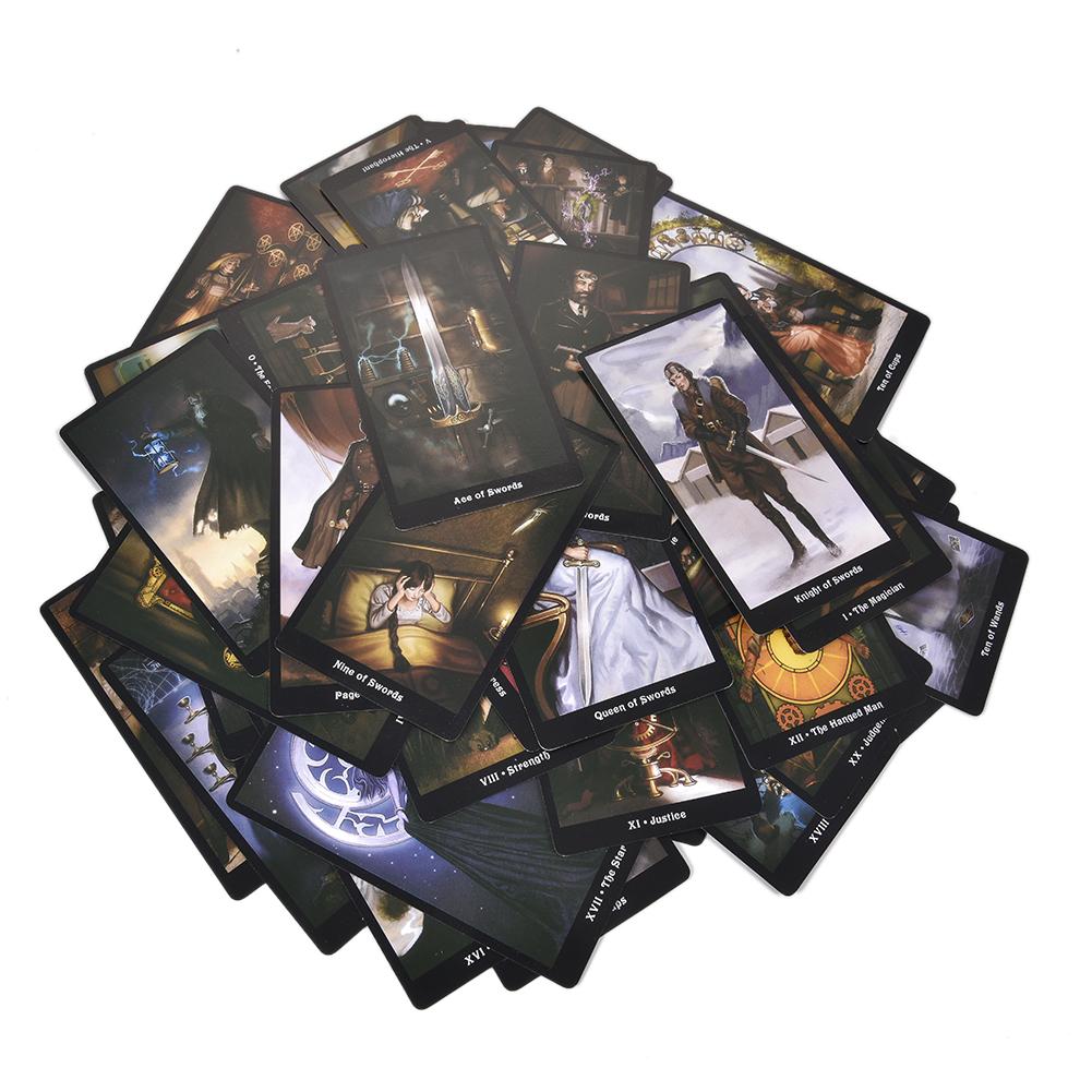 78 cartas o tarô steampunk ora - Tarot Cards Deck With Guidebook avaliação e preço