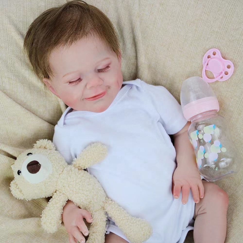 Mini Boneca de Silicone Viníli - Reborn Baby Doll Silicone Realistic avaliação e preço