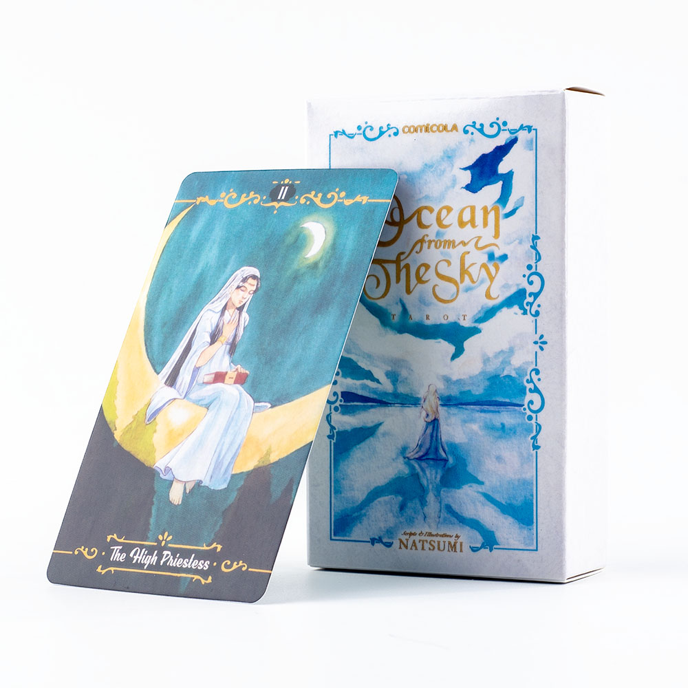 Baralho de Tarô Pintado à Mão  - Tarot Cards Deck With Guidebook avaliação e preço