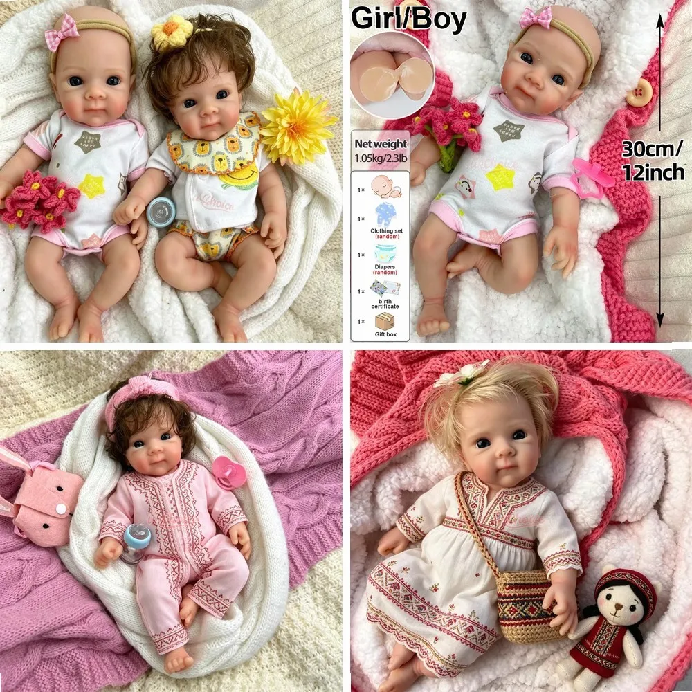 Boneca Bebê Reborn de Silicone - Reborn Baby Doll Silicone Realistic avaliação e preço