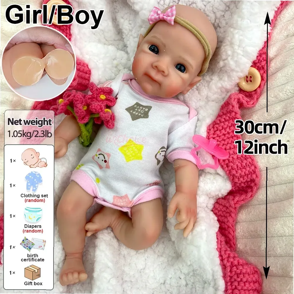 Boneca Bebê Reborn de Silicone - Reborn Baby Doll Silicone Realistic avaliação e preço