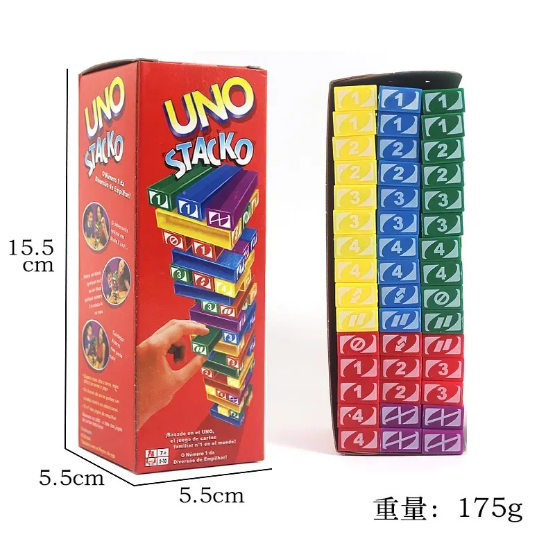 Jogo de cartas Mattel Stacko U - Building Blocks avaliação e preço