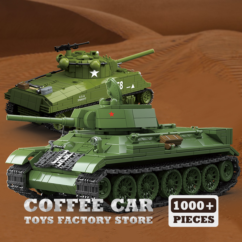 Blocos de Montar Tanque Médio  - Lego Compatible Military Tank avaliação e preço