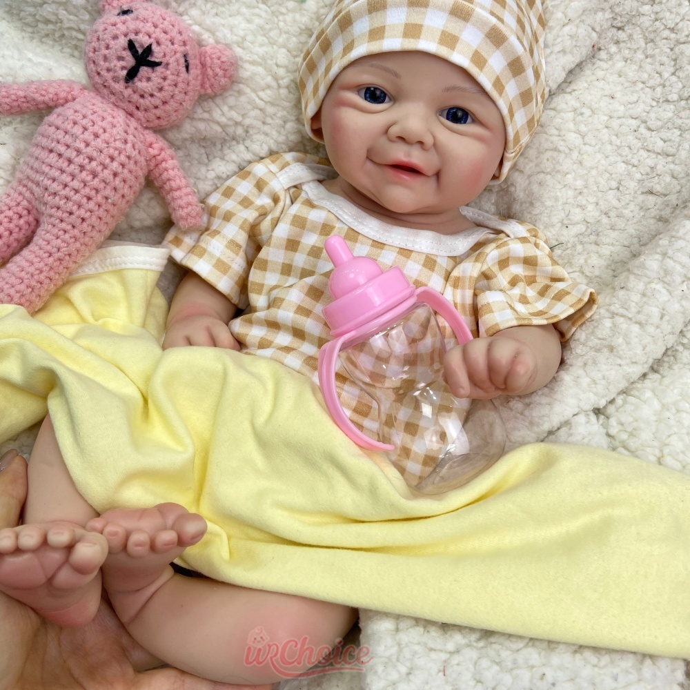 Boneca reborn de corpo todo em - Reborn Baby Doll Silicone Realistic avaliação e preço