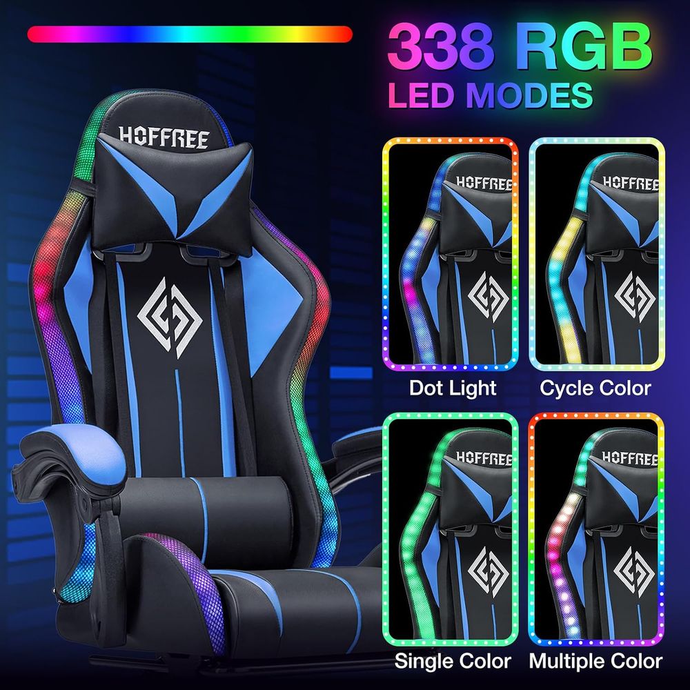 Cadeira Gamer LED com Massagem - Video Games avaliação e preço